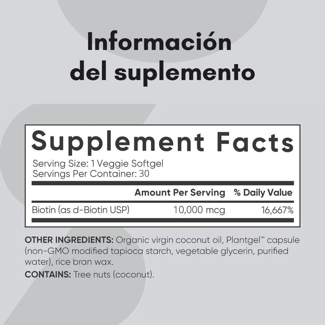 Sports Research™ - Suplemento de Biotina