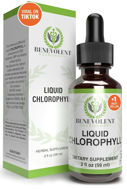 Benevolent™ Clorofila Liquida - Solución en Gotas