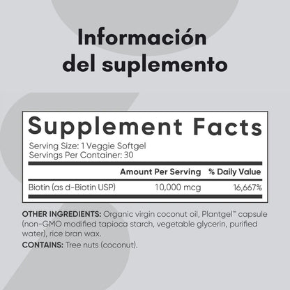 Sports Research™ - Suplemento de Biotina